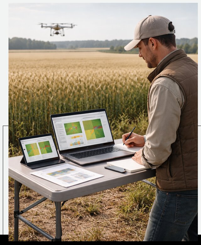 Система AI прогнозирования урожайности для точных агрономий в Соколе